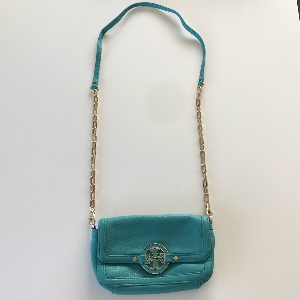Tory Burch Turquoise Shoulder Bag